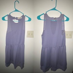 Lavender casual dress